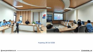Direksi PT. Jamkrida NTT mengikuti Rapat Pembahasan Perjanjian Kerja Sama Sunda Kecil